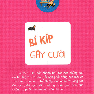 Sách Thiếu Nhi- Hỏi Đáp Nhanh Trí- Bí Kíp Gây Cười (Tái bản 2023)- 2HBooks