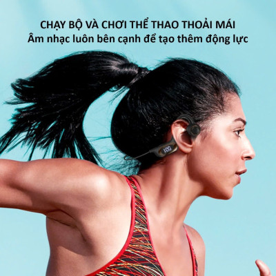 Tai Nghe Bluetooth VG06 Công Nghệ Âm Thanh Dẫn Xương Cao Cấp, Không Gây Đau Tai, ĐÈN TRANG TRÍ , ĐỒNG HỒ TREO TƯỜNG