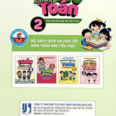 Sách - Tuyển Chọn 400 Bài Tập Toán 2 - Dành Cho Học Sinh Yêu Thích Toán