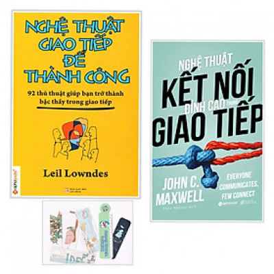 Combo Nghệ Thuật Giao Tiếp Để Thành Công (Tái Bản) + Nghệ Thuật Kết Nối Đỉnh Cao Trong Giao Tiếp (Tái Bản 2018) - (Tặng Bookmark PĐ)