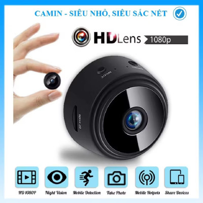 KAMERA MINI A9 KẾT NỐI TỪ XA GHI HÌNH SẮC NÉT 