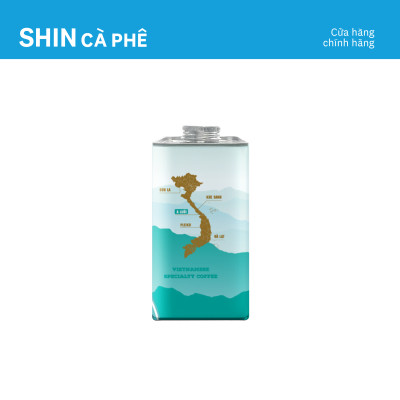 Cà phê A Lưới Blend - SHIN Cà phê - Cà phê pha phin - Hộp thiếc 200g