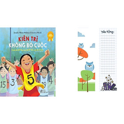 Sách - Sách Kỹ Năng Song Ngữ - Kiên Trì Không Bỏ Cuộc (tặng kèm bookmark thiết kế)