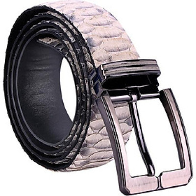 Thắt Lưng Nam Da Trăn VIP Bản Lớn Đầu Kim Huy Hoàng HT4336 - Da Nguyên Thủy