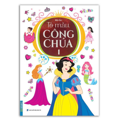 Sách - Túi Tô Màu Công Chúa - Combo 5 Cuốn - Phan Minh Đạo - Minh Thắng
