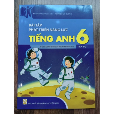 ` Sách - Combo Bài tập phát triển năng lực tiếng anh 6 - Tập 1 + Tập 2 ( theo chương trình giáo dục phổ thông 2018 )