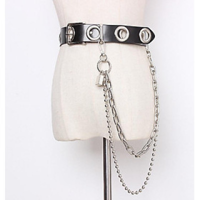 Dây xích đeo quần ổ khoá thời trang nam nữ hot trend fashion trẻ trung