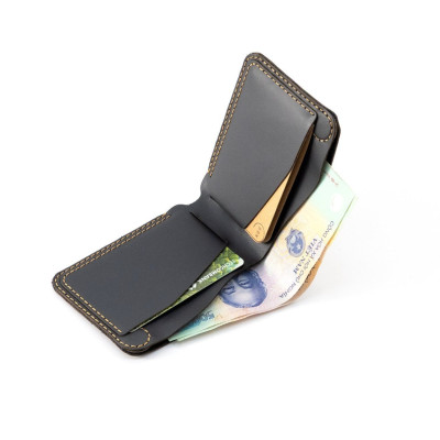 Bộ sản phẩm ví Cá Chép Mùa Trăng , hiệu Khắc Tên, chất liệu da bò - Hàng chính hãng