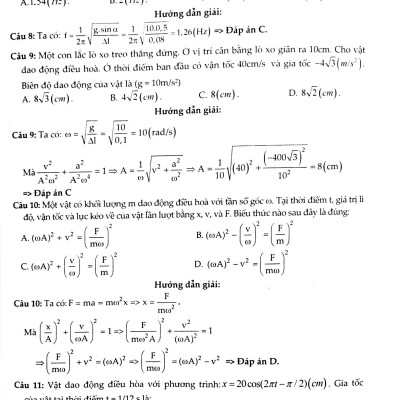 Tuyệt Kỹ Các Thủ Thuật Giải Nhanh Vật Lý 12 (Tập 1)