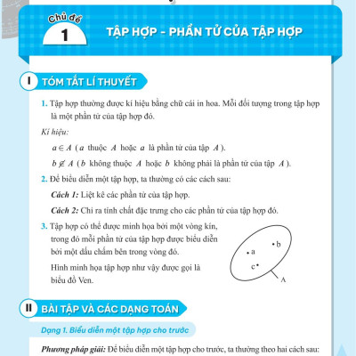 Sổ Tay Kiến Thức - Phương Pháp - Dạng Bài Đại Số Và Hình Học Toán 6