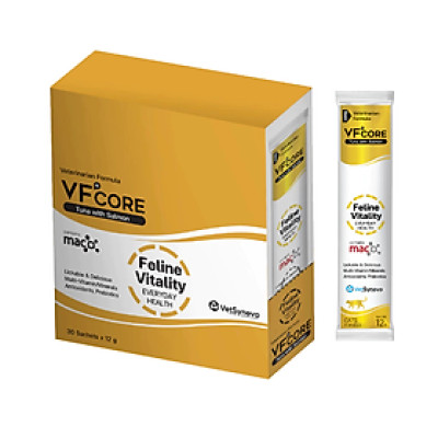 Súp thưởng chức năng VF Core FV Vitamin tổng hợp cho chó mèo gói 12g