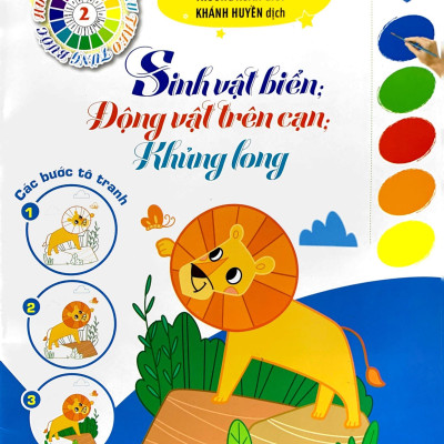 Tô Màu Theo Từng Bước - Sinh Vật Biển, Động Vật Trên Cạn, Khủng Long 2