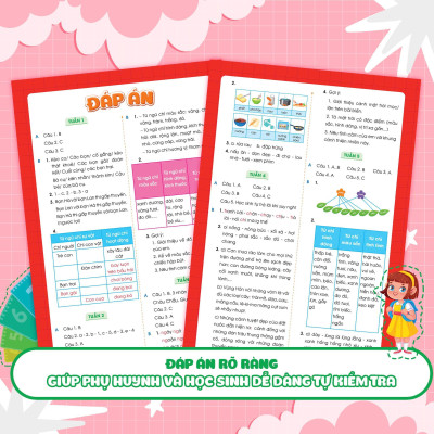 Sách - Phiếu Bài Tập Cuối Tuần Toán Và Tiếng Việt Lớp 3 - Combo 2 Cuốn - Megabook
