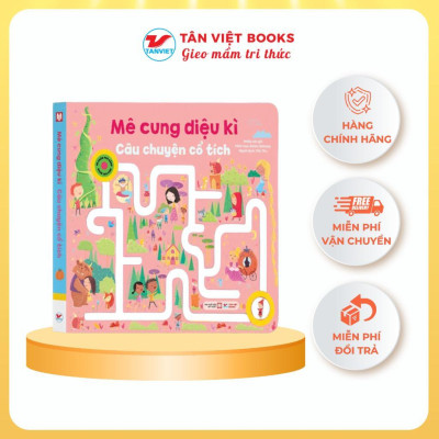 Sách - Mê Cung Diệu Kì - Dành Cho Bé Từ 1 Tuổi - Tân Việt Books