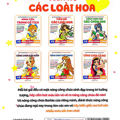 Tô Màu Công Chúa - Tiên Nữ Các Loài Hoa