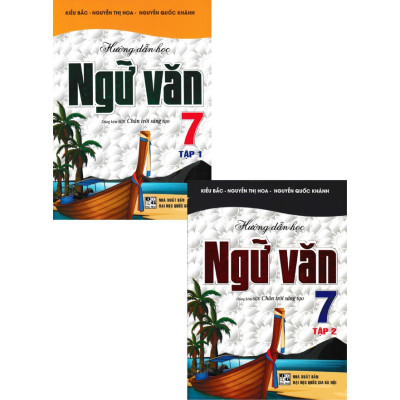 SÁCH-Combo Hướng Dẫn Học Ngữ Văn Lớp 7 Tập 1 + Tập 2 ( Dùng Kèm Sách Giáo Khoa Chân Trời Sáng Tạo )HA-MK