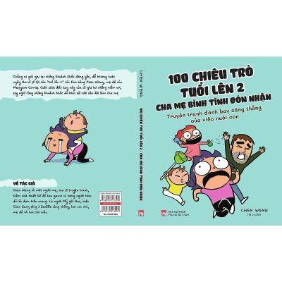 Sách - 100 Chiêu Trò Của Trẻ Lên 2 - Cha Mẹ Bình Tĩnh Đón Nhận/truyện Tranh Đánh Bay Căng Thẳng Của Việc Nuôi Con - NXB Phụ Nữ