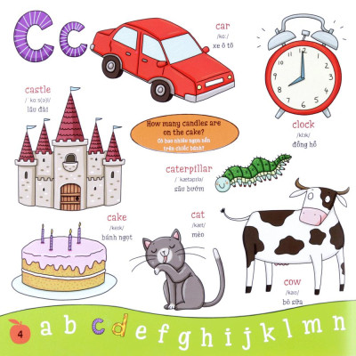Cuốn Sách Đầu Tiên Của Bé Về Chữ Cái
