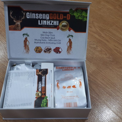 Thực phẩm chức năng - Ginseng Gold-D Linhzhi