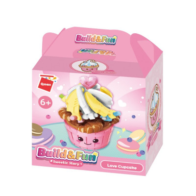 Đồ chơi - QMAN - 35011 Đồ chơi xếp hình Build & Fun - Sweetie Story ngọt ngào (Màu sắc & thiết kế ngẫu nhiên)