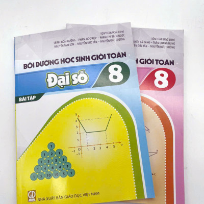 Combo: Bộ Sách Bồi dưỡng Học sinh giỏi Toán 8 (BT Đại số + Hình học)