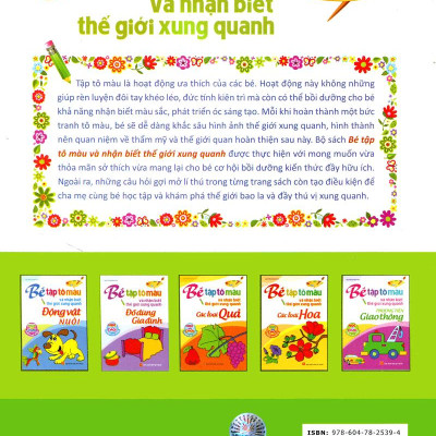 Tập Tô Màu Và Nhận Biết Thế Giới Xung Quanh - Động Vật Hoang Dã