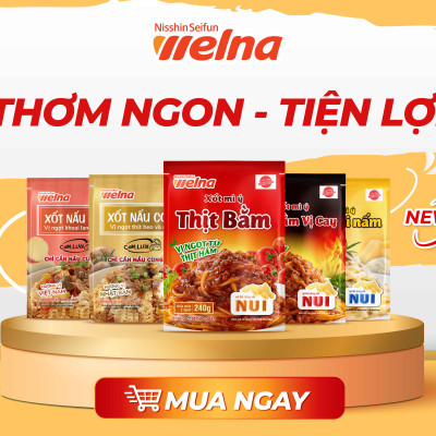 Xốt Nấu Cơm Nisshin Hương Vị Ngọt Thịt Heo Và Nấm - Nisshin Seifun Welna Shop