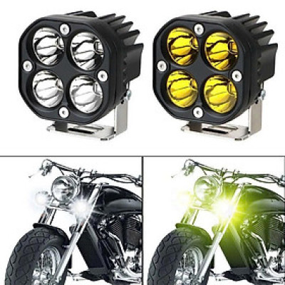 Đèn L4X Trợ Sáng Xe Máy ZTUN Siêu Sáng – Loại Tốt, Gắn Được Nhiều Dòng Xe, Bền Đẹp , đèn ốp trần