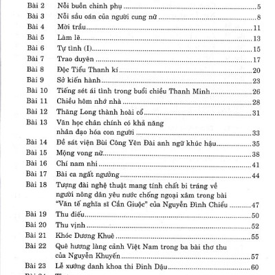100 Bài Phân tích, Bình Giảng, Bình luận văn học (Dùng chung cho các bộ SGK)