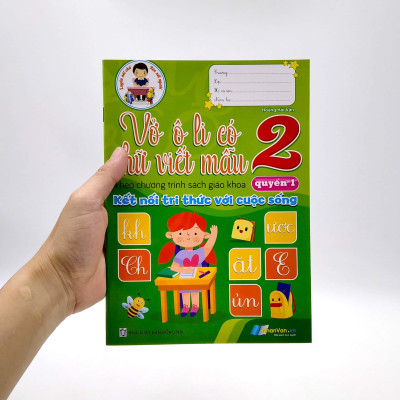 Vở Ô Li Có Chữ Viết Mẫu 2 - Quyển 1 (Theo Kết Nối Tri Thức Với Cuộc Sống)