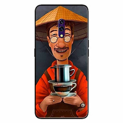 Ốp lưng in cho Realme X Cà Phê Phin