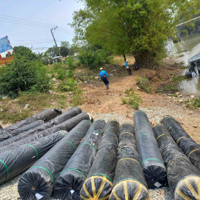 Vải địa kỹ thuật ART không dệt Khổ 100m2 | Trồng cây phủ đất | chống cỏ | phủ gốc cây | Chất lượng tốt nhất thị trường