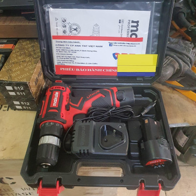 MÁY KHOAN PIN LI-ION 12V 10MM MAKUTE CD026- HÀNG CHÍNH HÃNG