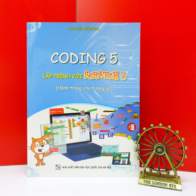 Combo 2 sách hướng dẫn học lập trình Scratch cho học sinh lớp 5