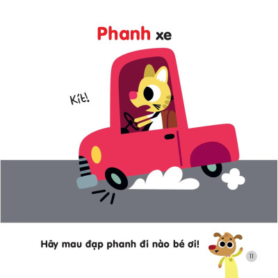 Sách 200 Từ Vựng Mẹ Cùng Con Học Nói - Các Phương Tiện Giao Thông Ngộ Nghĩnh