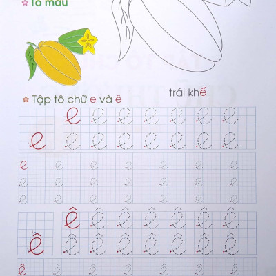 Tủ Sách Chồi Non Chăm Học - Tập Tô Chữ - Chữ Thường - Dành Cho 5-6 Tuổi (Theo Chuẩn Chương Trính Mới) (Tái Bản Lần 5)