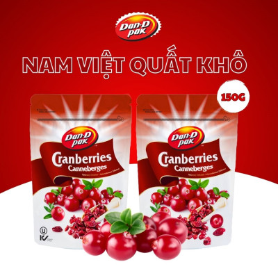 [GIẢM SÂU COMBO] Hộp Nam Việt Quất 350g Và 1 Túi Nam Việt Quất 150g Dan-D Pak