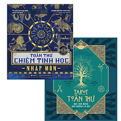 Combo Sách Toàn thư Chiêm tinh học + Tarrot Toàn Thư
