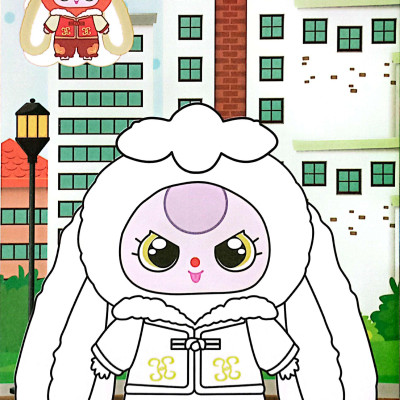 Sách - Tô Màu Baby Three 3