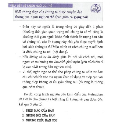 Ngôn Ngữ Cơ Thể - 7 Bài Học Đơn Giản Để Làm Chủ Ngôn Ngữ Không Lời (Tái Bản)