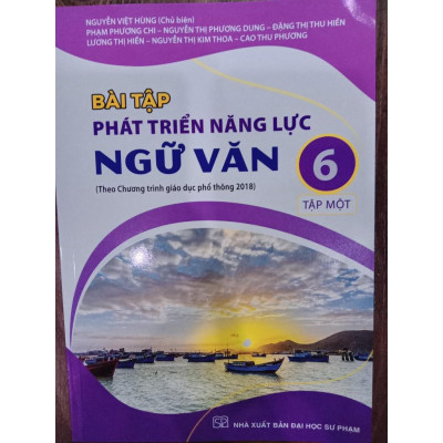 Sách - Bài tập phát triển năng lực môn ngữ văn lớp 6 - kết nối tri thức cuộc sống (tập 1)