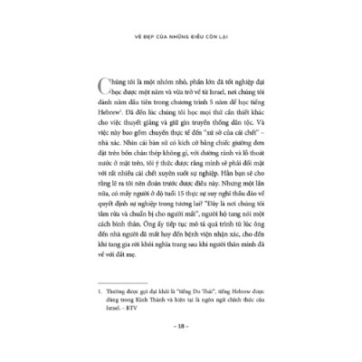 Vẻ Đẹp Của Những Điều Còn Lại (SGB)