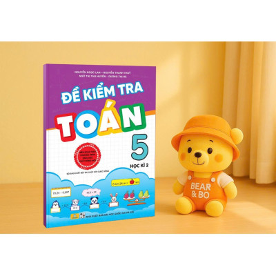 Sách - Đề Kiểm Tra Toán 5 - Bộ sách Kết Nối biên soạn theo chương trình GDPT mới - ndbooks