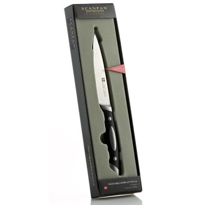Dao cắt thái, gọt hoa quả, dao bếp đa năng Scanpan Classic 11.5cm 92151200, thép không gỉ cao cấp