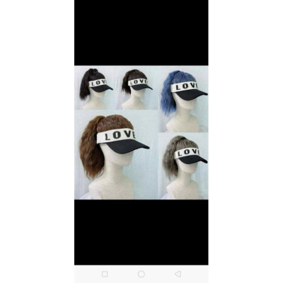 Tóc mũ lưỡi chai xù cao cấp