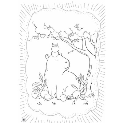 Sách - Bé Tô Màu Capybara - Bộ Trưởng Bộ Ngoại Giao - Cuộc Sống Muôn Màu - Tặng Kèm Sticker - Việt Thư
