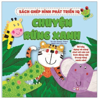 Sách - Ghép Hình Phát Triển IQ - Chuyện Rừng Xanh, Chuyện Về Đại Dương, Chuyện Về Nông Trại - Combo 3 Cuốn - Tân Việt Books