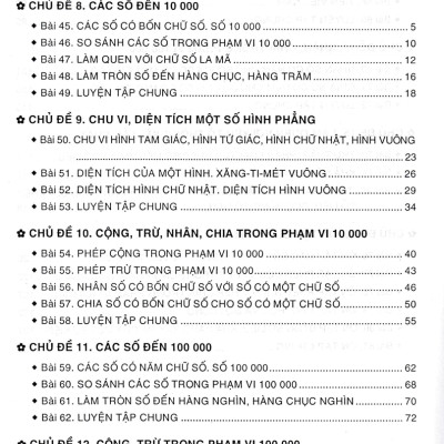 Sách tham khảo- Bài Giảng & Hướng Dẫn Học Toán Lớp 3 - Tập 2 (Dùng Kèm SGK Kết Nối Tri Thức Với Cuộc Sống)_HA