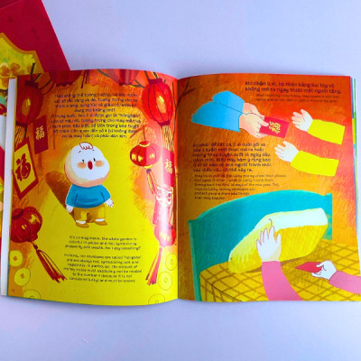 Sách - Ehon Song Ngữ - Số Đặc Biệt - Lì Xì Tết - Tet