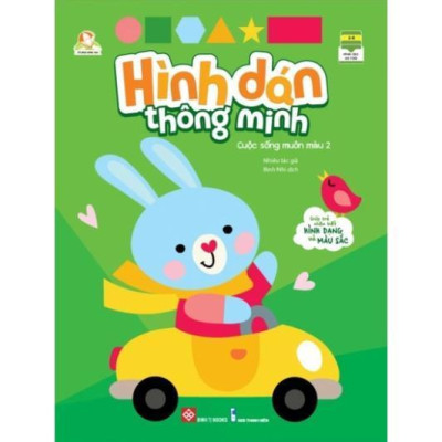Sách - Hình Dán Thông Minh - Đinh Tị Books